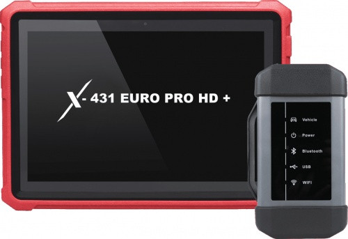 Launch X431 Euro Pro HD Plus Profi Diagnosegerät für LKW Trucks komplett Paket