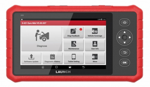 Launch X-431 Euro Mini Profi Diagnosegerät für alle Steuergeräte codieren Service Sonderfunktionen