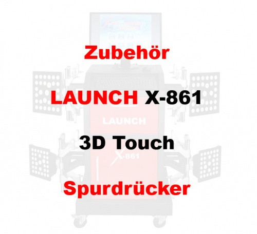 Zubehör für Launch X-861 3D Touch: Spurdrücker zum Spielausgleich bei der Achsvermessung
