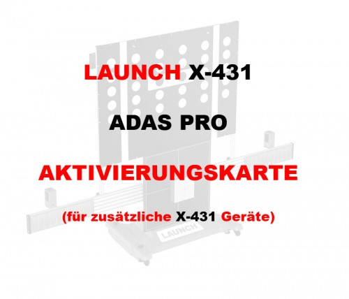 Launch Europe X-431 ADAS Pro Aktivierungskarte erforderlich bei Nutzung von mehreren X-431 Geräten